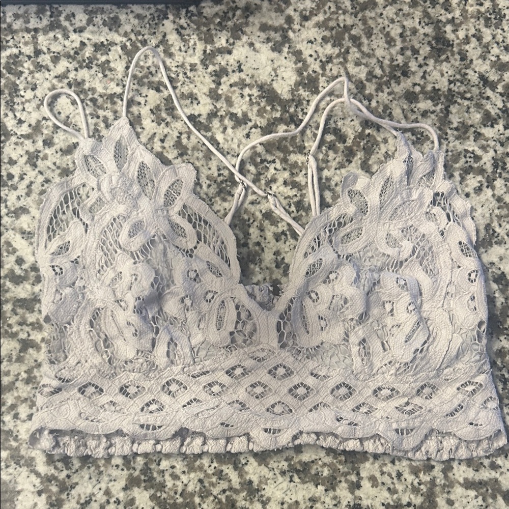 Free People Bralette in Grey